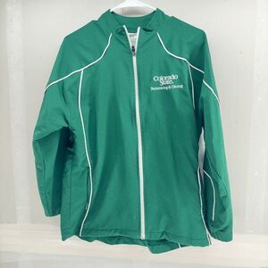 Vintage Colorado State Swimming & Diving Jacket Russell Size Medium CSU Rams